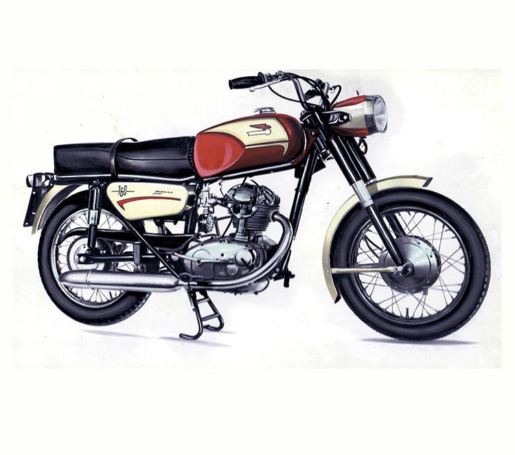 1964-1970 Ducati 160 Monza Junior Service Manual