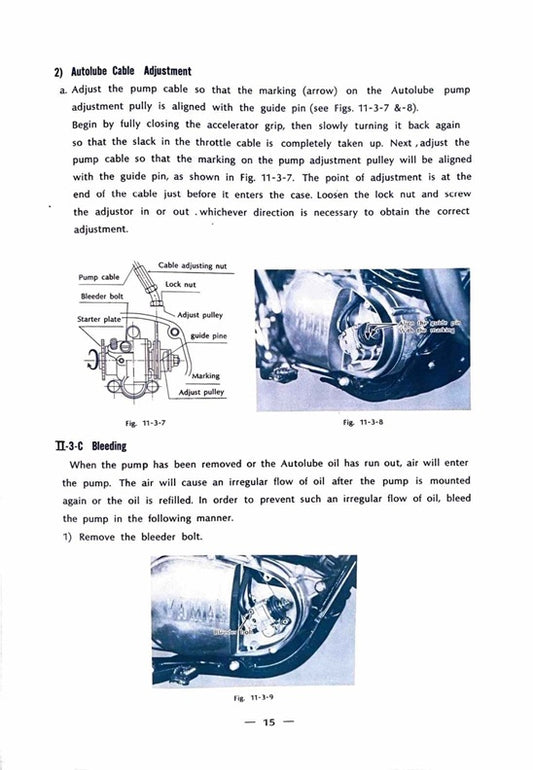 1971 Yamaha RT1B 360 Service Manual
