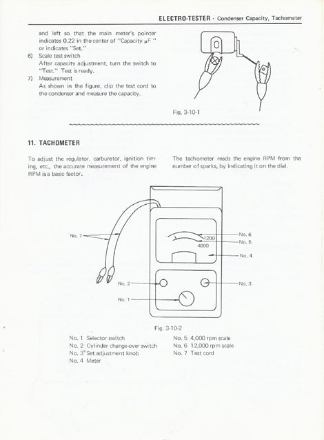 Yamaha Motorcycle & Snowmobile Special Tool & Electro-Tester Service / Workshop / Repair Manual