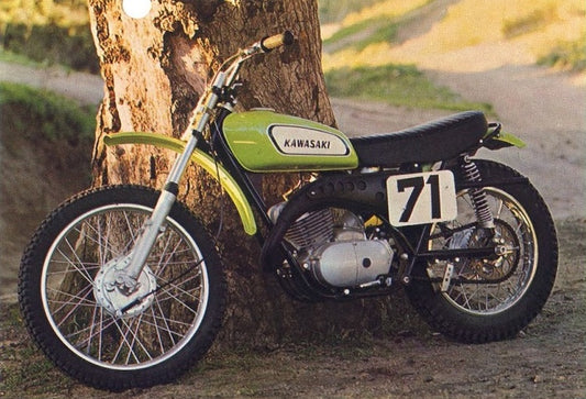 1971-1972 Kawasaki F81M 250 Service Manual
