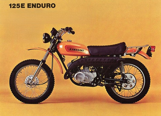 1971-1973 Kawasaki F6 125 125E Enduro Service Manual