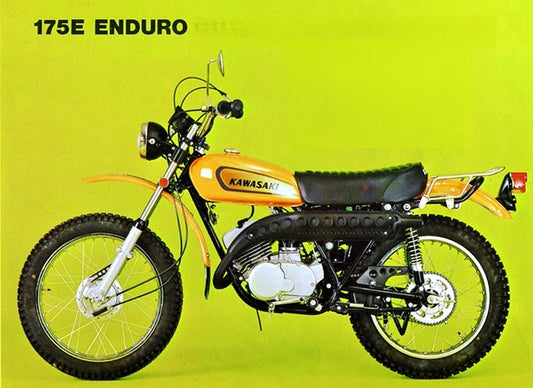 1971-1973 Kawasaki F7 175 175E Enduro Service Manual