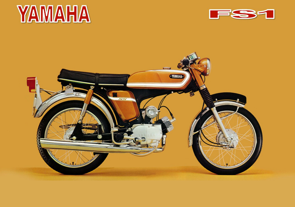 1969-1971 Yamaha FS1 FS-1 Moped Service Manual