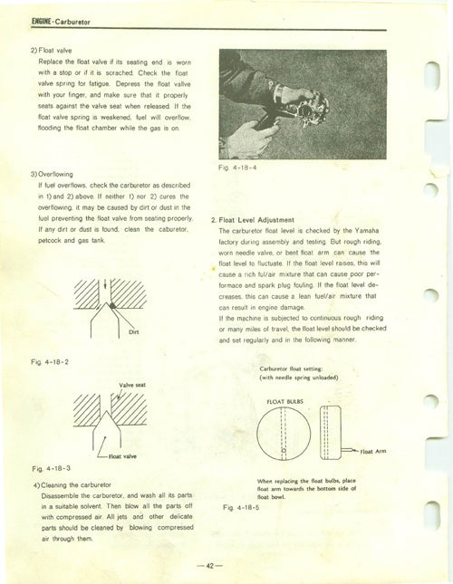 1971 Yamaha DT1E DT-1E 250 Service Manual