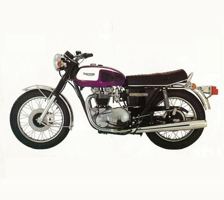 1972on Triumph Bonneville T120 T120RV 650 Service Manual