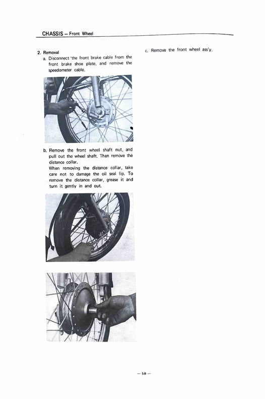 1973-1975 Yamaha RD60 RD 60 Service Manual