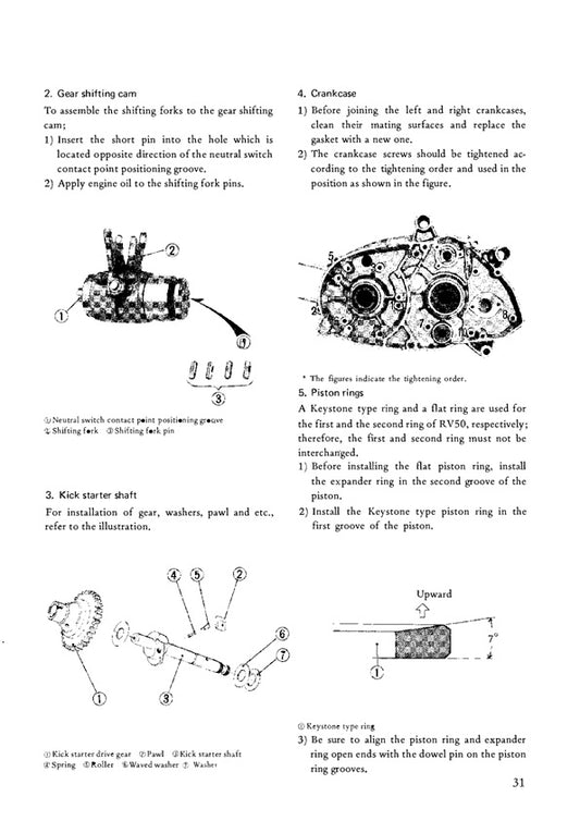 1978-1983 Suzuki JR50 Junior 50 Manual de servicio