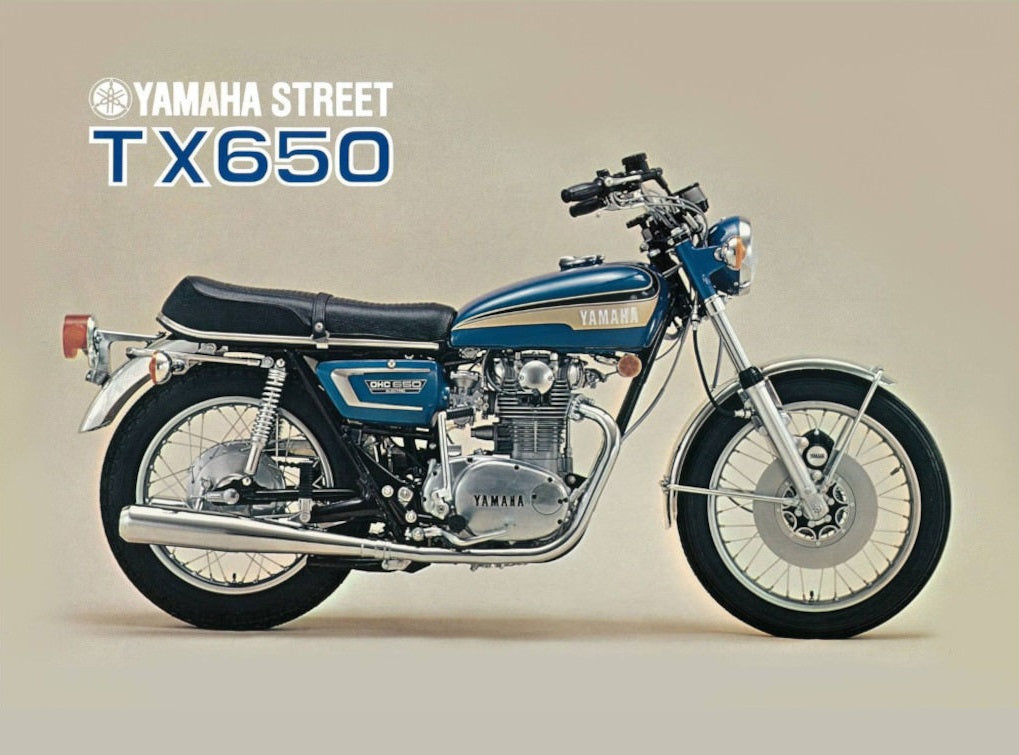 1973 Yamaha TX650 TX 650 Service Manual
