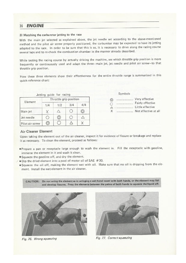 1976-1980 Suzuki GS750 GS 750 8v Manual de servicio/taller