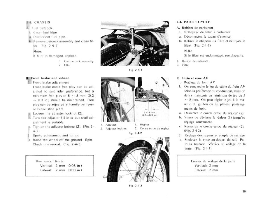 1975 Yamaha TY 175 TY175B Trial Service Manual