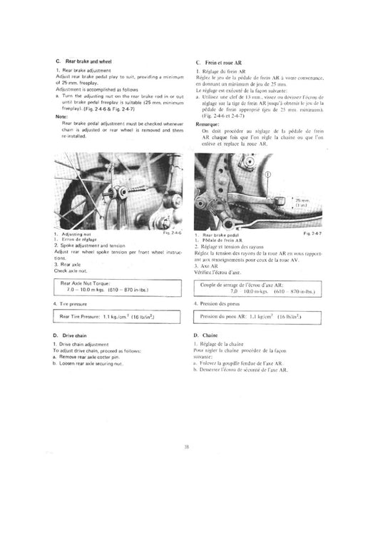 1975-1976 Yamaha TY 250 TY250 Trial Service Manual