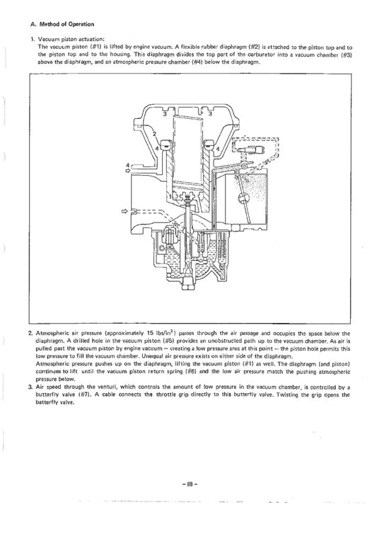 1975 Yamaha XS650B XS 650 B Service Manual