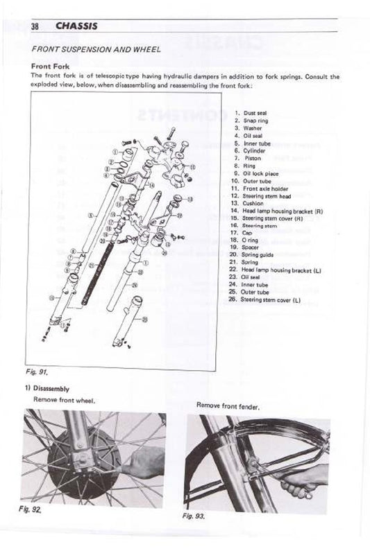1976-1980 Suzuki GS750 GS 750 8v Manual de servicio/taller