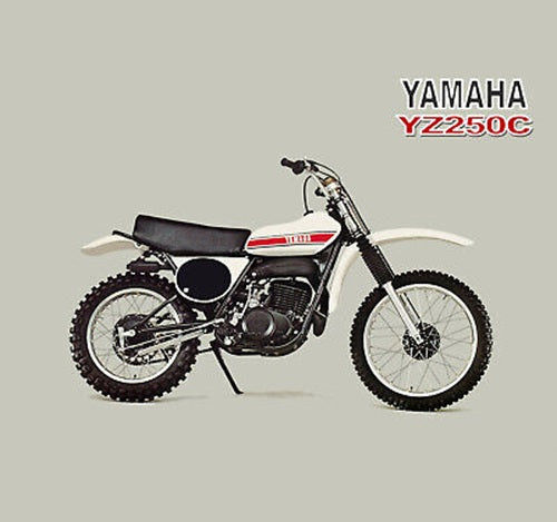 1976 Yamaha YZ250 YZ 250 YZ250C Motocross Service Manual
