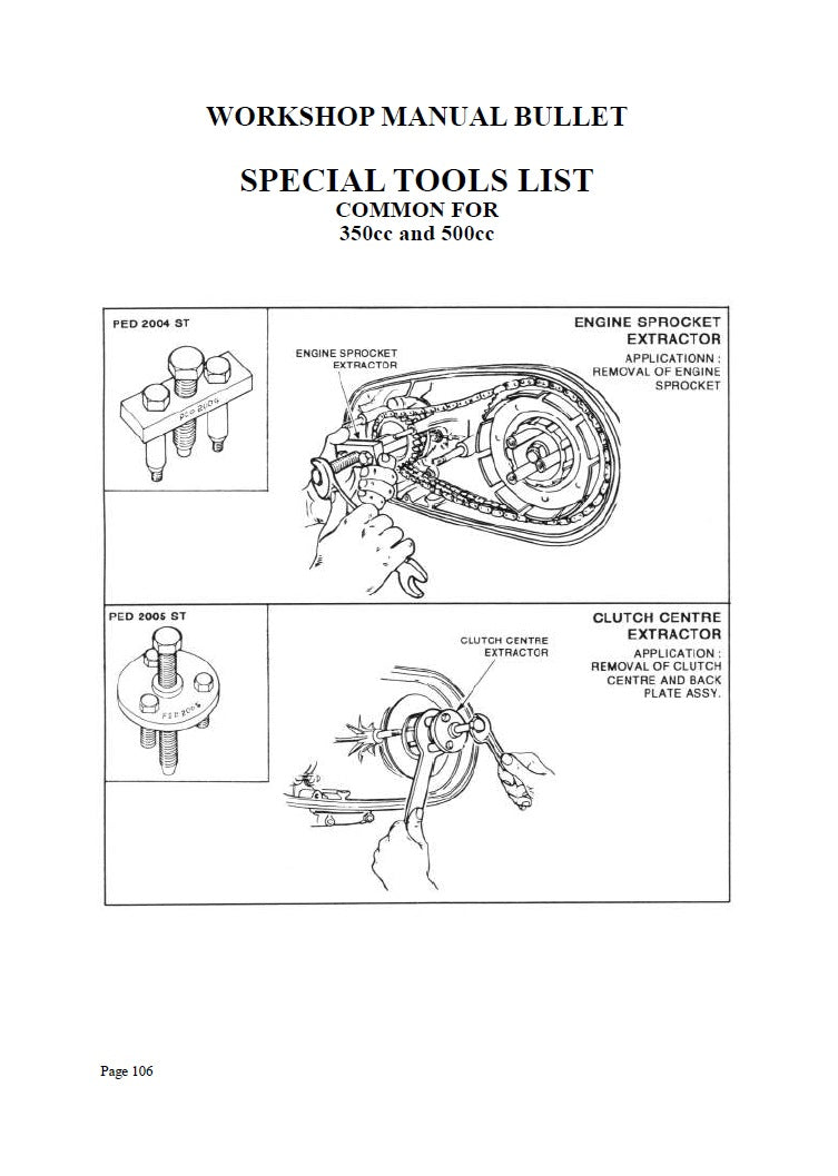 1945-1955 Triumph Speed Twin 5T Servicehandbuch