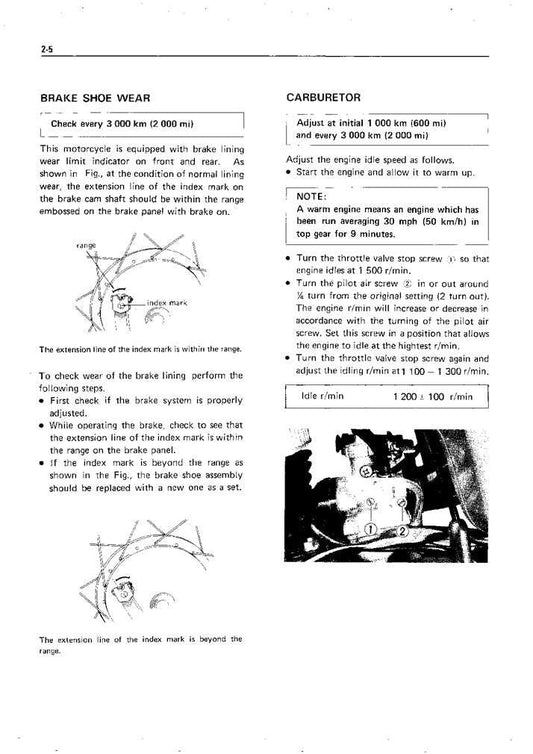 1977-1980 Suzuki TS 50 TS50 Hustler Service Manual