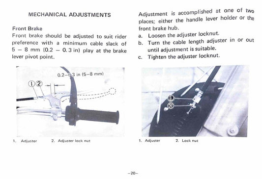 1977 Yamaha YZ100 YZ 100 YZ100D Motocross Service Manual