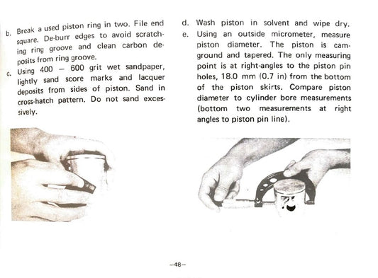 1977 Yamaha YZ125 YZ 125 YZ125D Motocross Service Manual