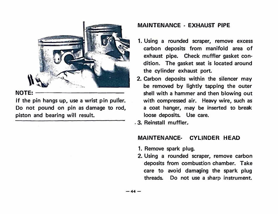 1977-1978 Yamaha IT250 IT 250 Service Manual