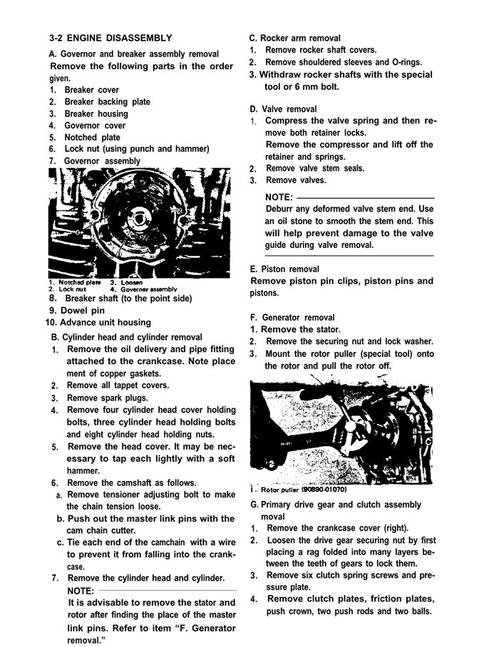 1979 Yamaha XS650 SF XS 650 XS650SF Special Service Manual