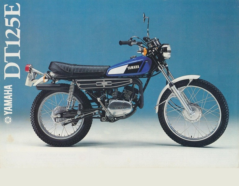 1978-1979 Yamaha DT125E DT125 E Service Manual