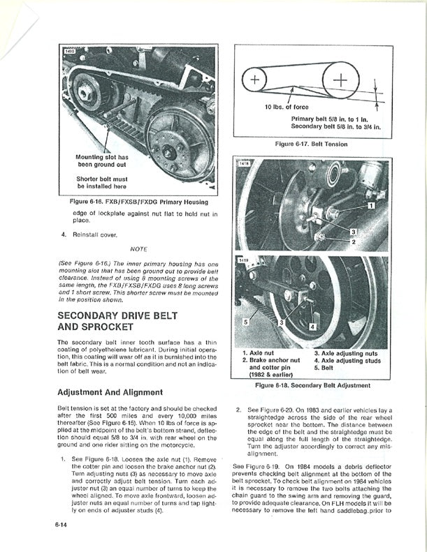 1980-1981 Harley Davidson FLHS Electra Glide Service Manual