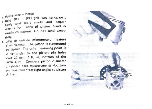 1978 Yamaha YZ250 YZ 250 YZ250E Motocross Service Manual