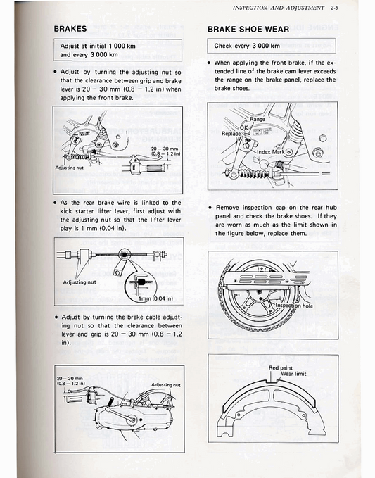1979-1983 FZ50 Moped Service Manual