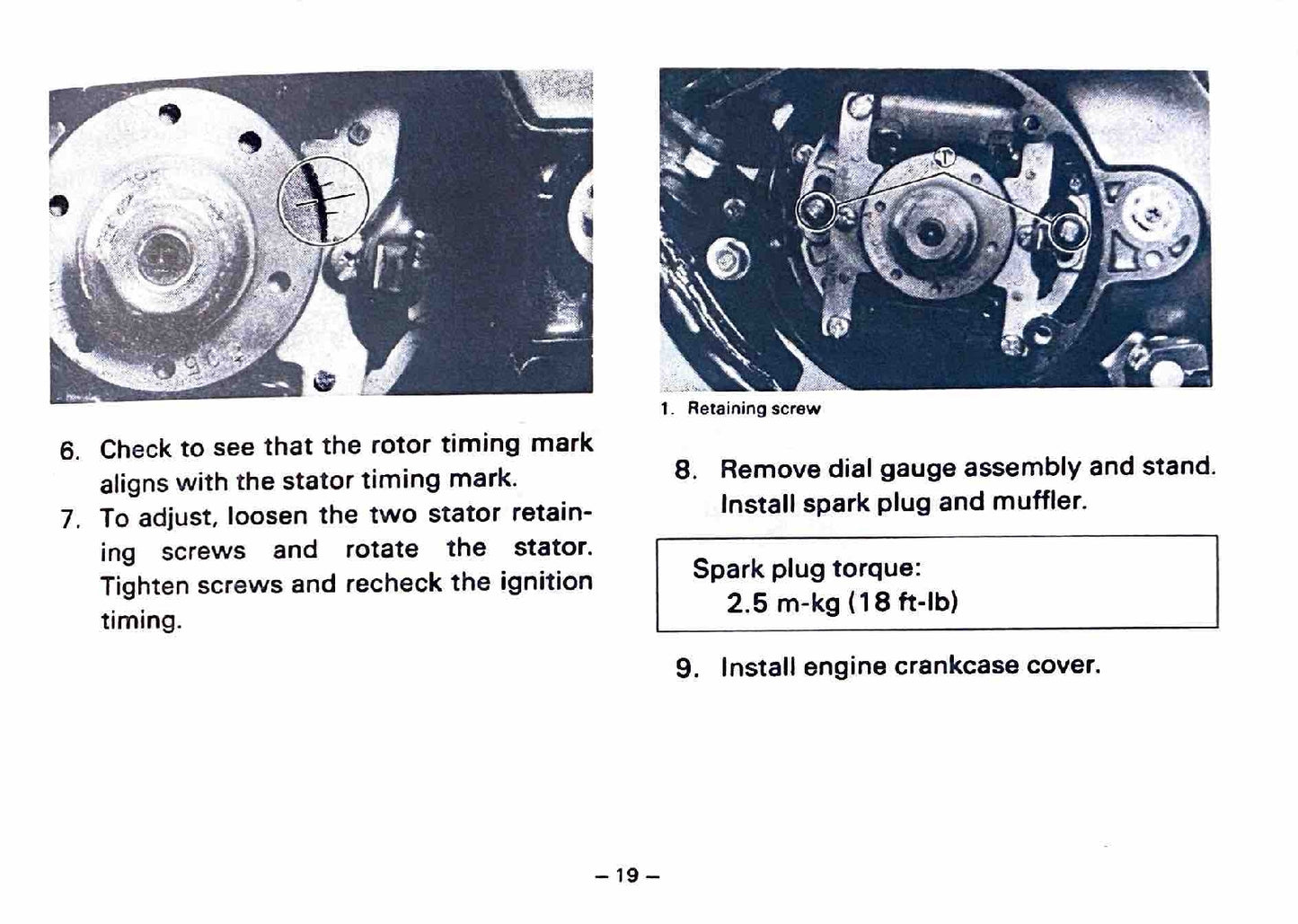 1979 Yamaha YZ80 YZ 80F Motocross Service Manual