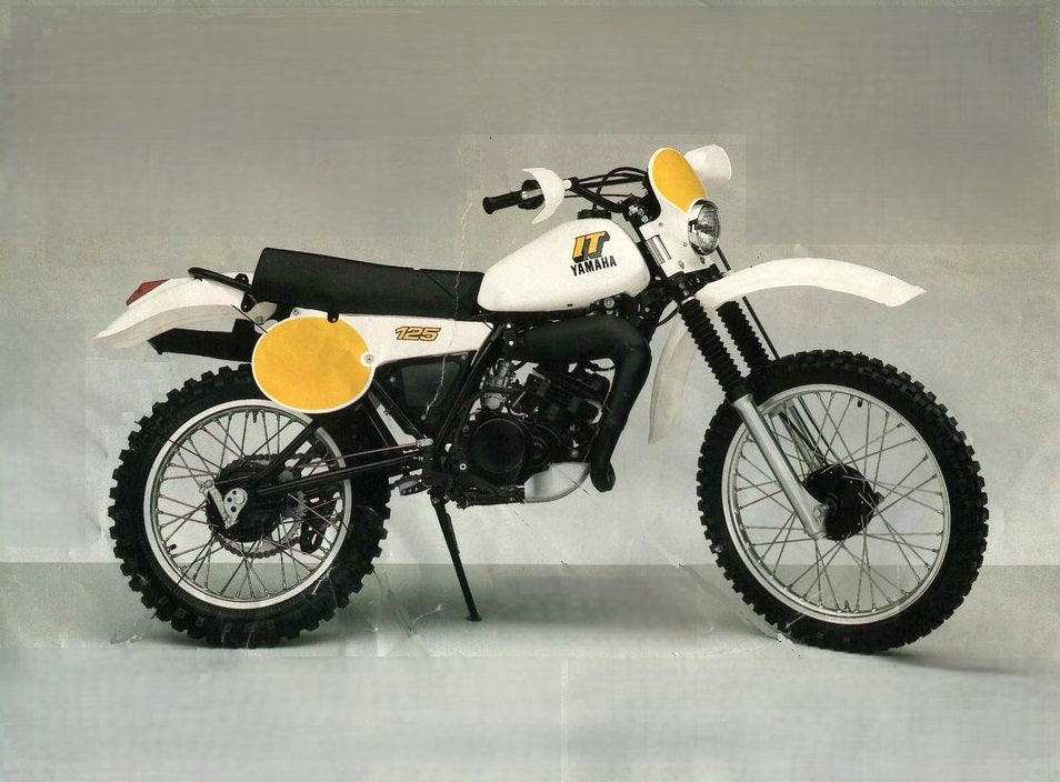 1981 Yamaha IT125 IT 125 Service Manual