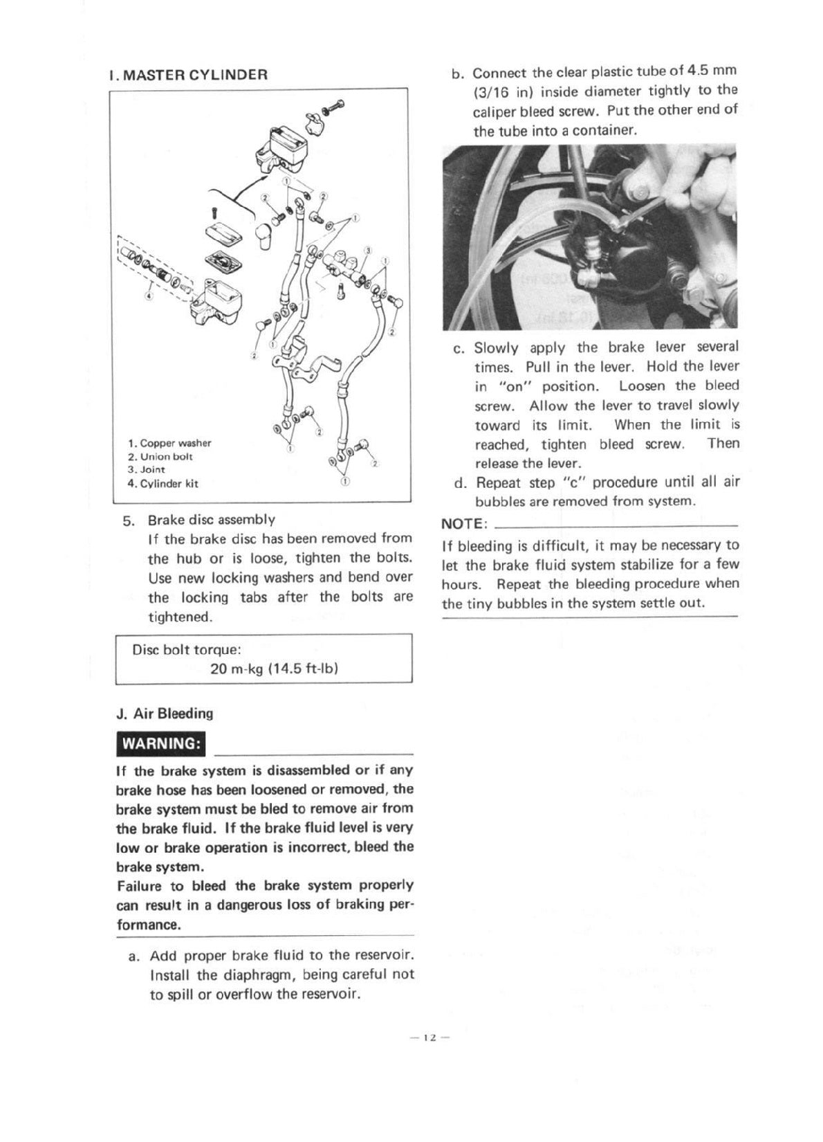 1980-1983 Yamaha XJ650 XJ 650 Maxim Service Manual