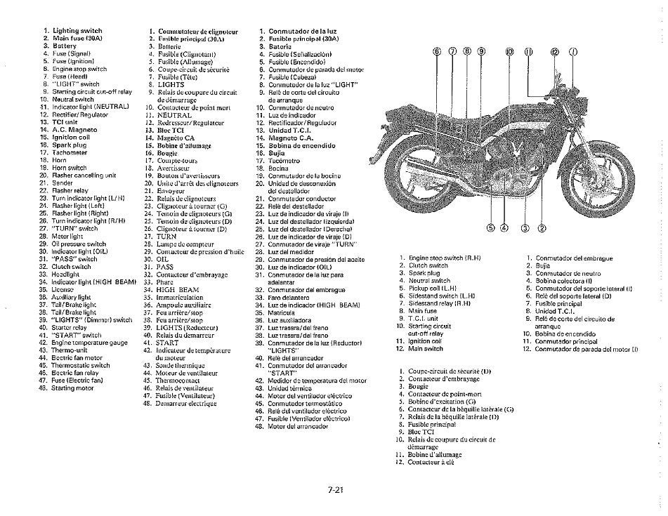 1982-1985 Yamaha XZ400 XZ 400 Vision Service Manual