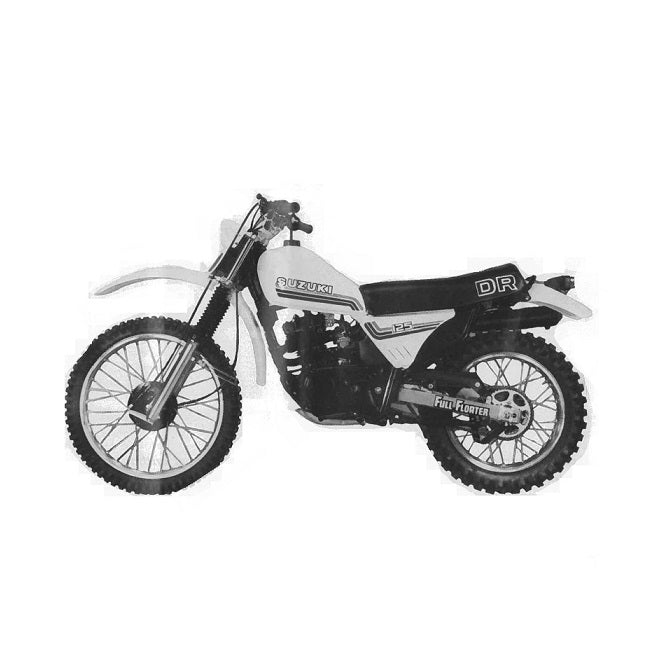 1985-1986 Suzuki DR600 DR600S DR 600 Manual de servicio