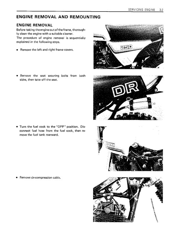 1990-1999Suzuki DR350 DR350S Manual