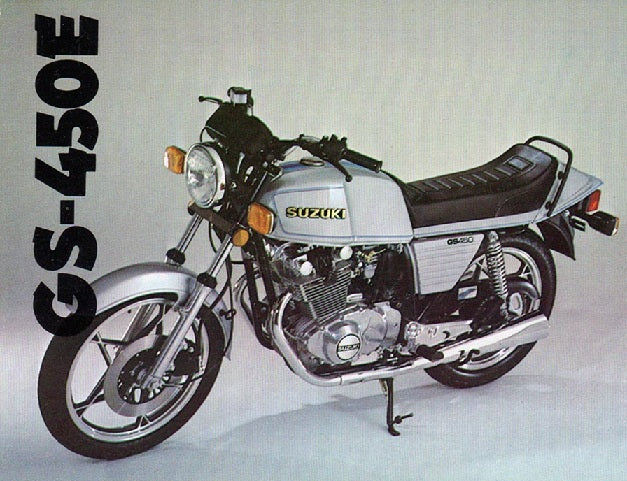 1982 Onwards Suzuki GS450E Twin Cylinder Service Manual