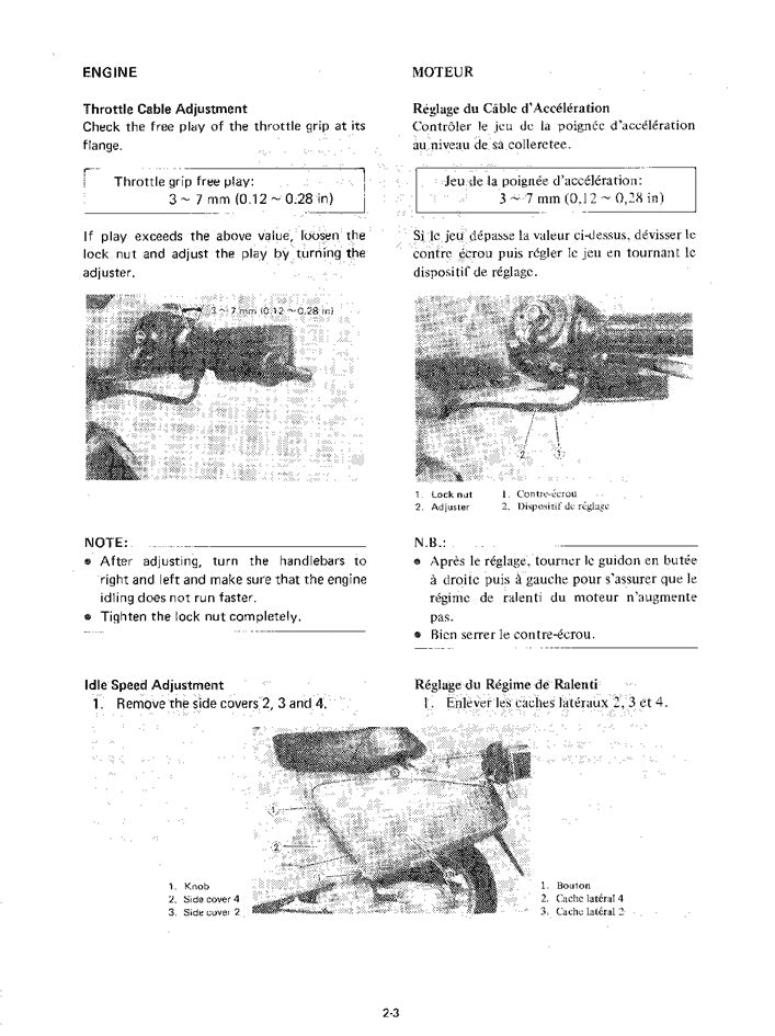 1983-1986 Yamaha CA50 Riva Salient 50 Scooter Service Manual