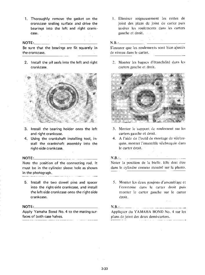 1983-1986 Yamaha CA50 Riva Salient 50 Scooter Service Manual