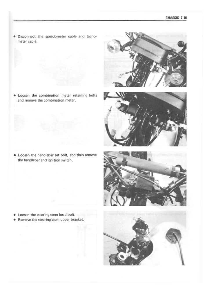 1976-1980 Suzuki GS750 GS 750 8v Manual de servicio/taller