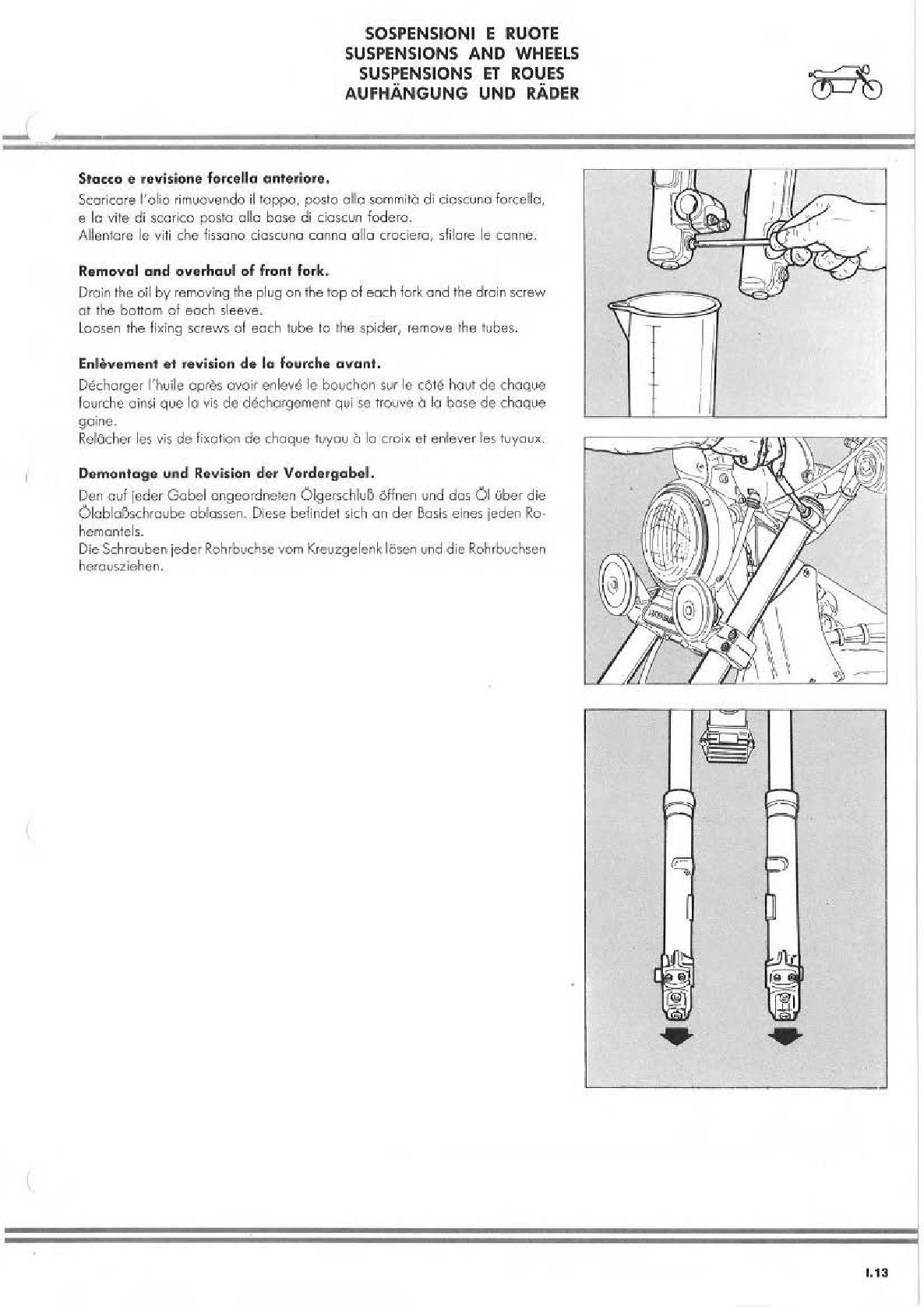 1985-1990 Ducati Indiana 750 Twin Service Manual