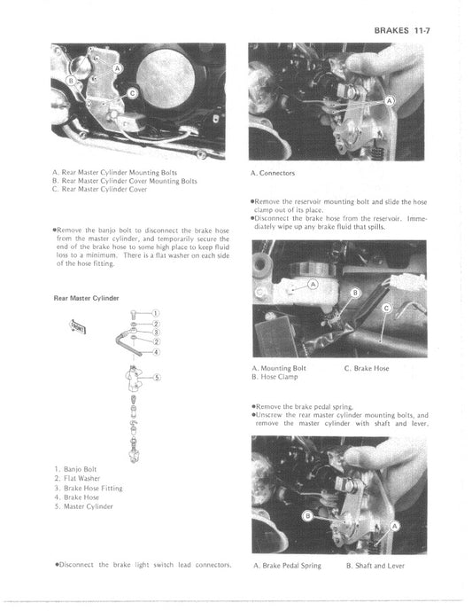 1985-1986 Kawasaki ZL900 Eliminator Service Manual