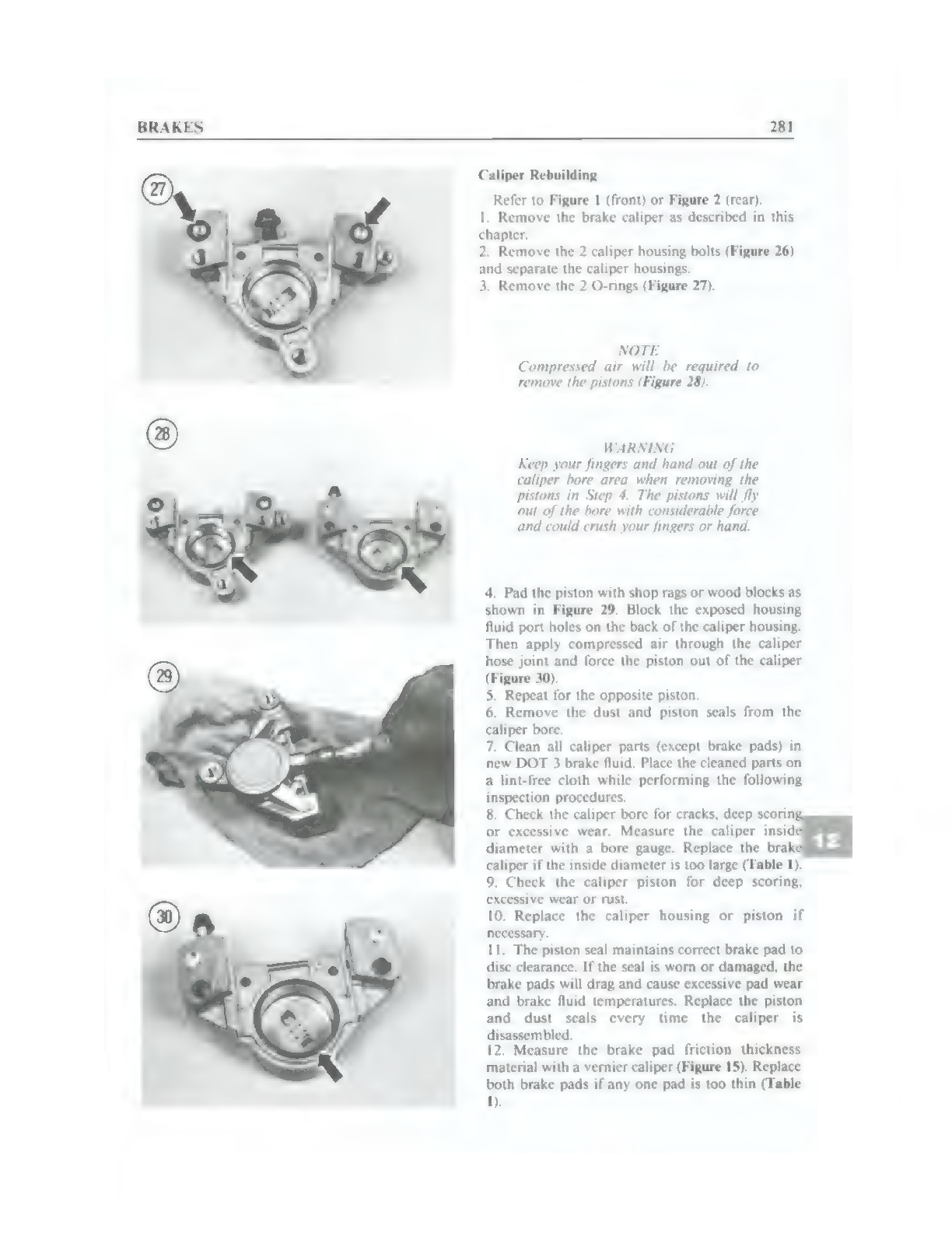 1985-1987 Yamaha FZ750 FZ 750 Manual de servicio