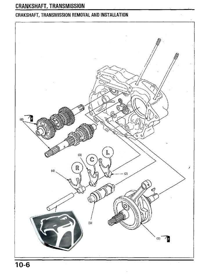 1985 on Honda XR200 XR 200 Service Manual