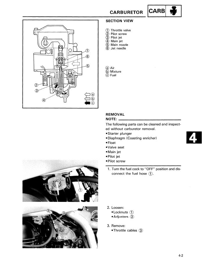 1985 on Yamaha BW350 Big Wheel Service Manual