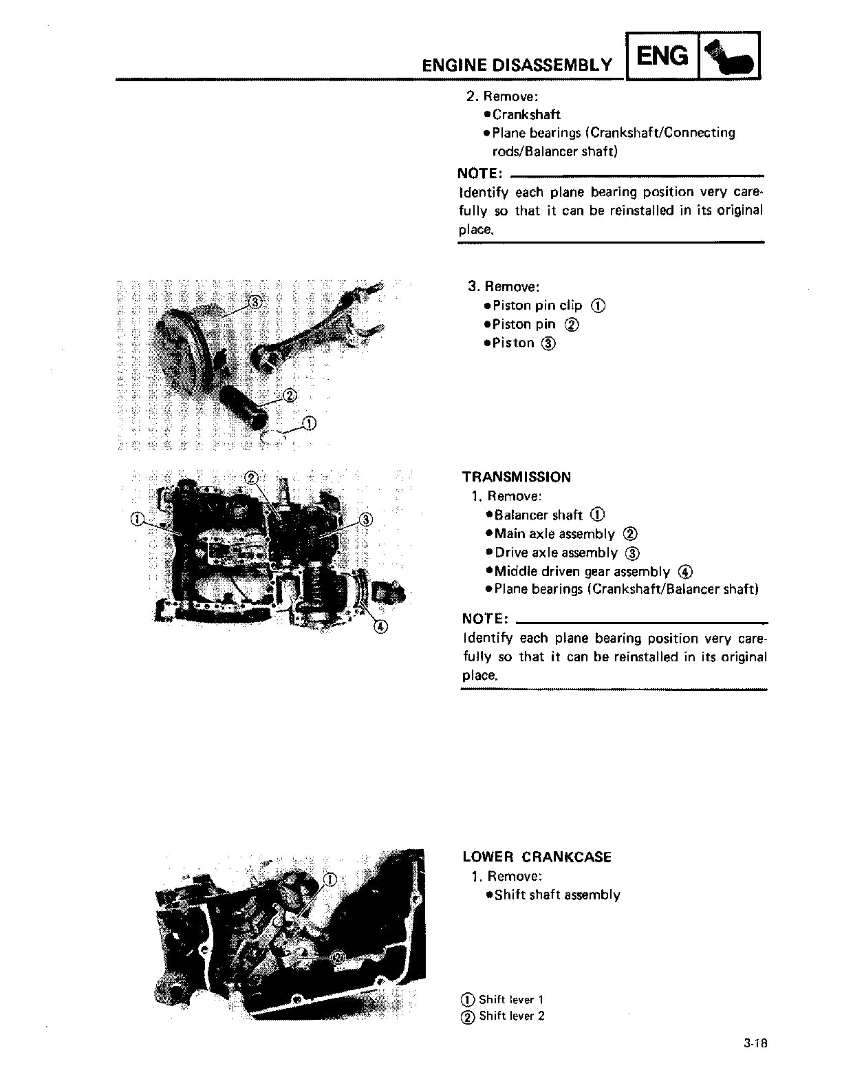 1986-1993 Yamaha XVZ1300 XVZ13 Venture Royale V4 Tourer Service Manual
