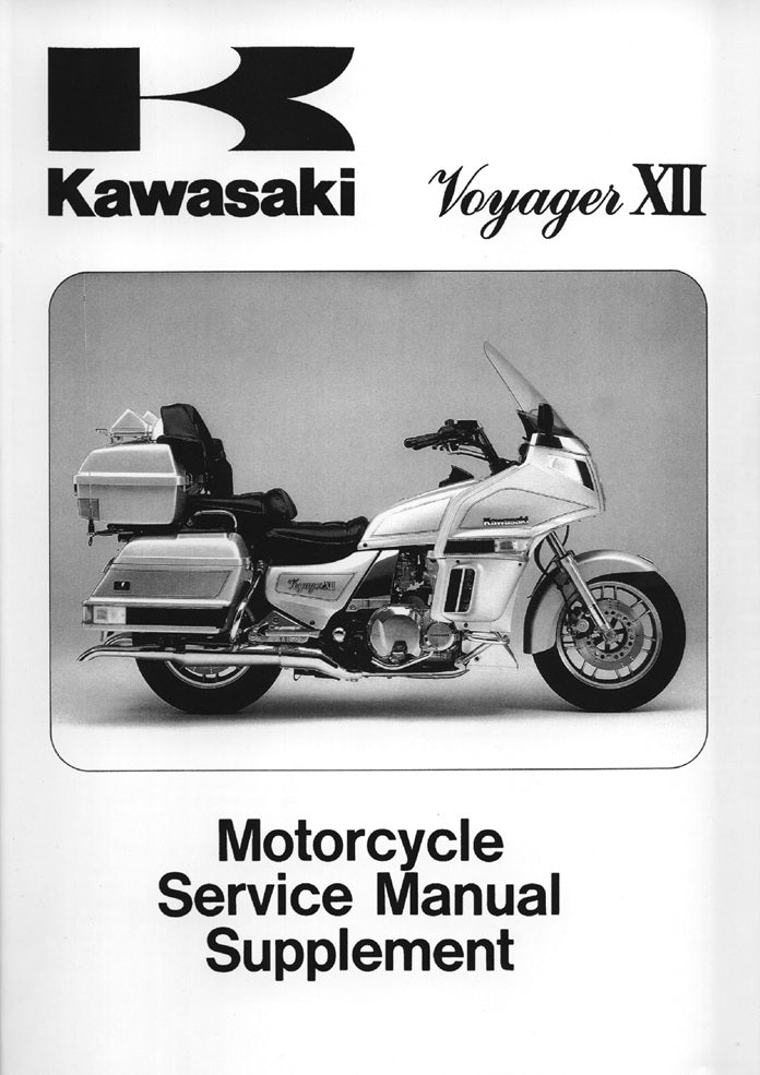 1981-1983 Kawasaki Z1000K KZ1000K K1 K2 LTD Manual de servicio