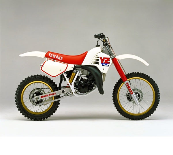 1987 Yamaha YZ125 YZ 125 YZ125T Motocross Service Manual – retro