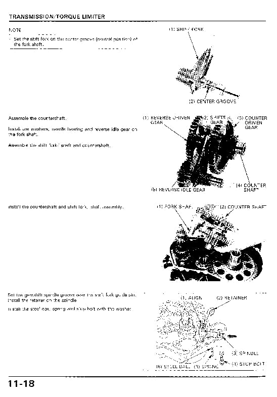 1989-1990 Honda FL400 FL400R Pilot ATV Quad Manual
