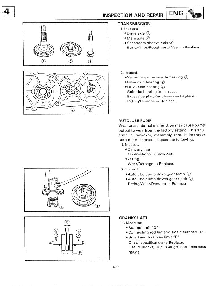 1991-2000 Yamaha CY50 Jog 50 Scooter Service Manual
