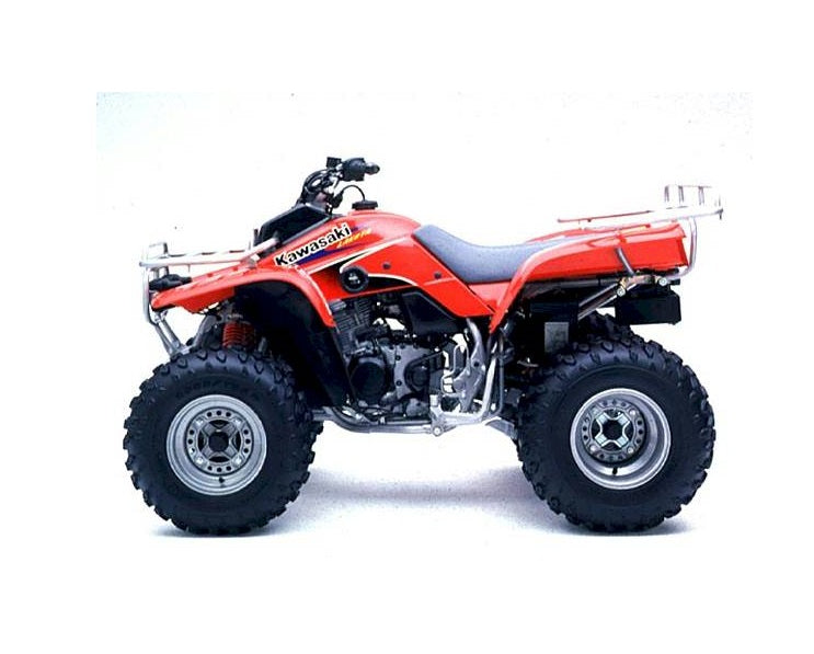 1987 en Kawasaki KXF250 Tecate4 Manual de servicio cuádruple de 4 ruedas