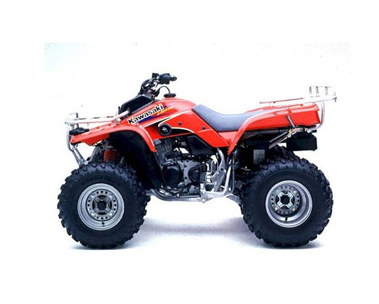 1987 en Kawasaki KXF250 Tecate4 Manual de servicio cuádruple de 4 ruedas